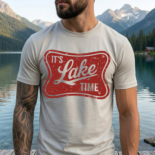 Vintage Lake Time - DTF Transfer