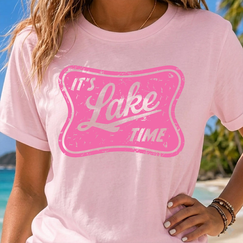 Vintage Lake Time - DTF Transfer