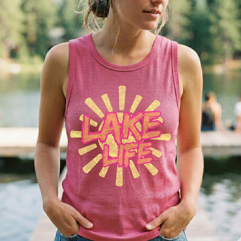 Lake Life Pontoon - DTF Transfer