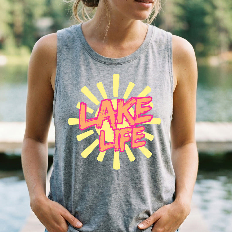 Lake Life Pontoon - DTF Transfer