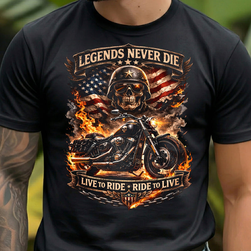 Legends Never Die - DTF Transfer