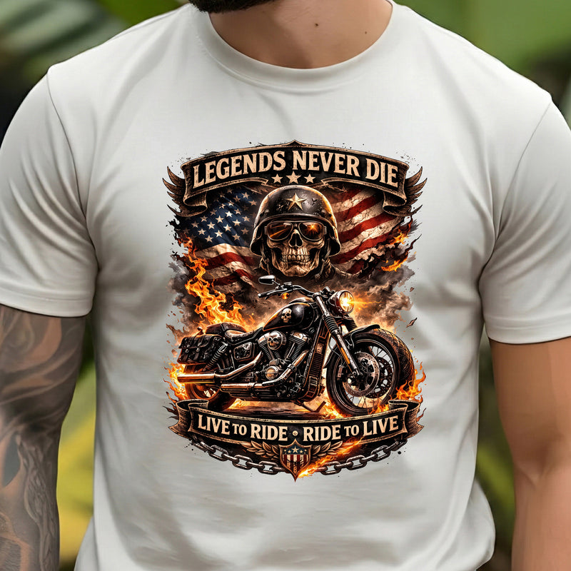 Legends Never Die - DTF Transfer