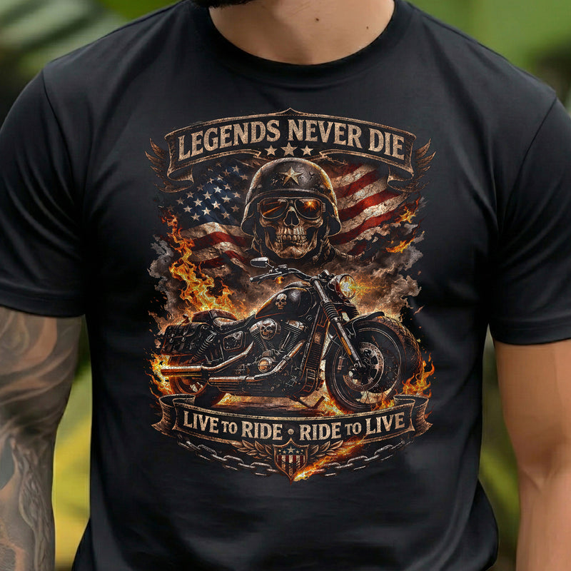 Legends Never Die - DTF Transfer