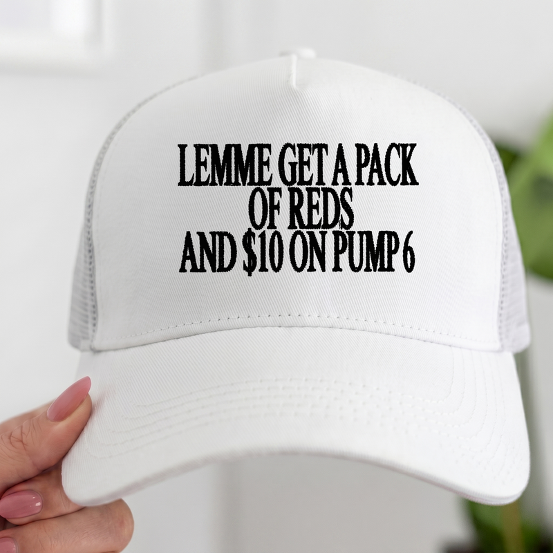Pump 6 Gas Station - DTF Transfer