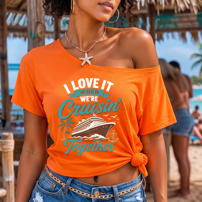 When Cruisin' Together Vintage Nautical - DTF Transfer