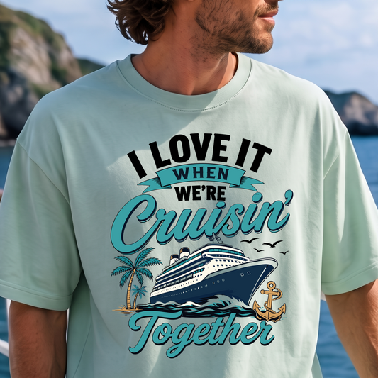 When Cruisin' Together Vintage Nautical - DTF Transfer