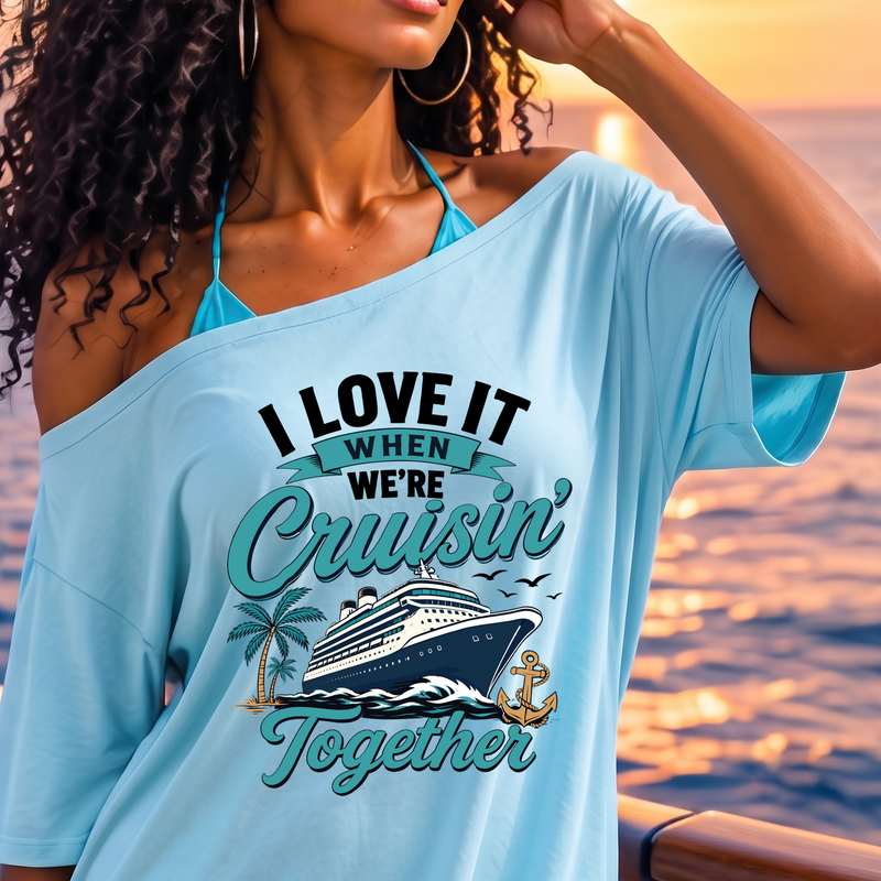 When Cruisin' Together Vintage Nautical - DTF Transfer