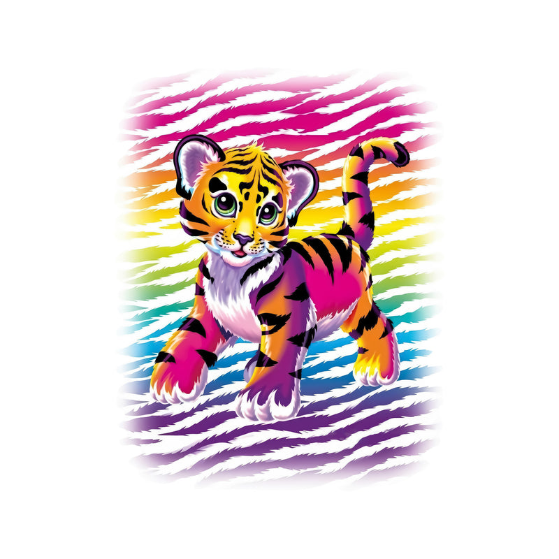 Neon Rainbow Tiger - DTF Transfer