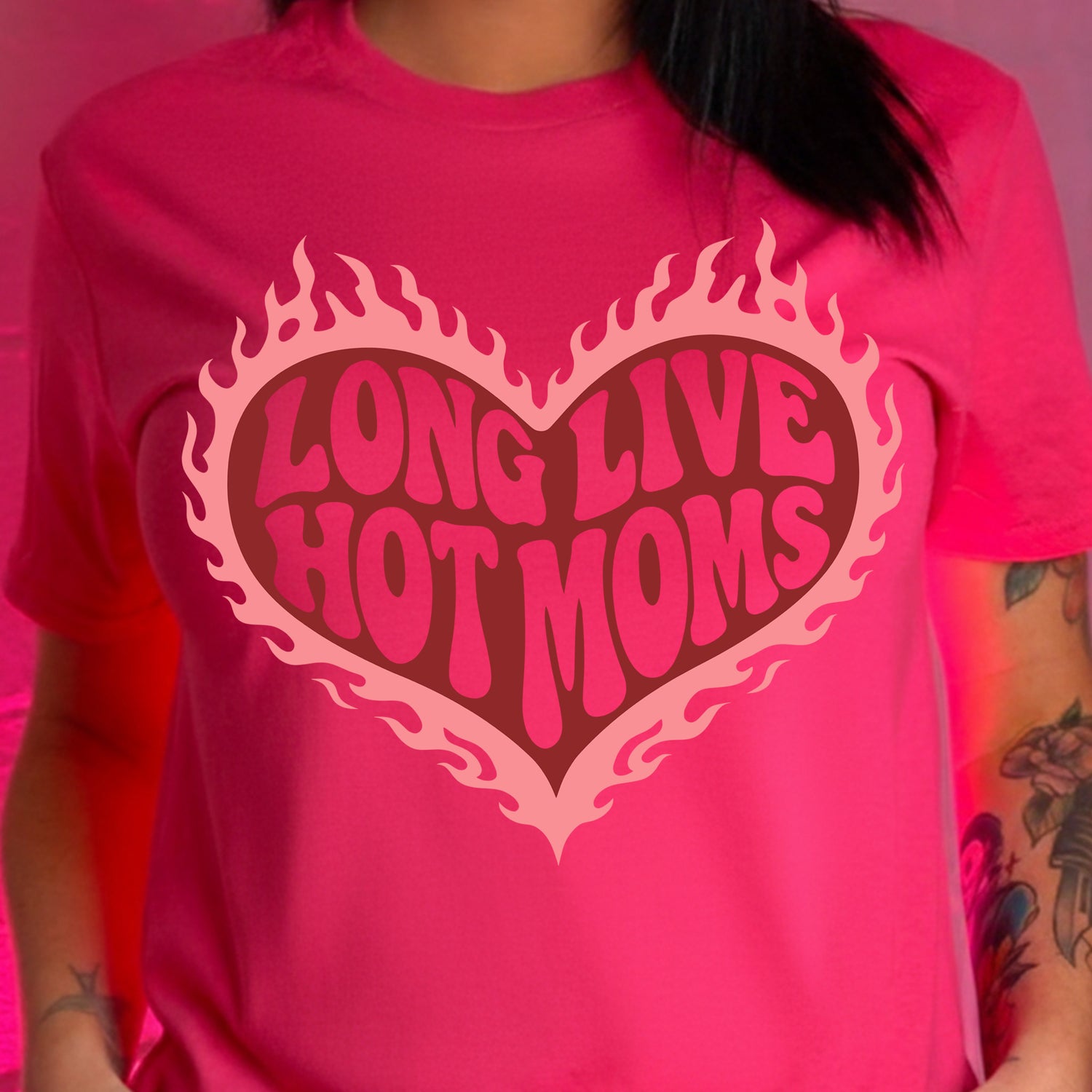 Long Live Hot Moms - DTF Transfer