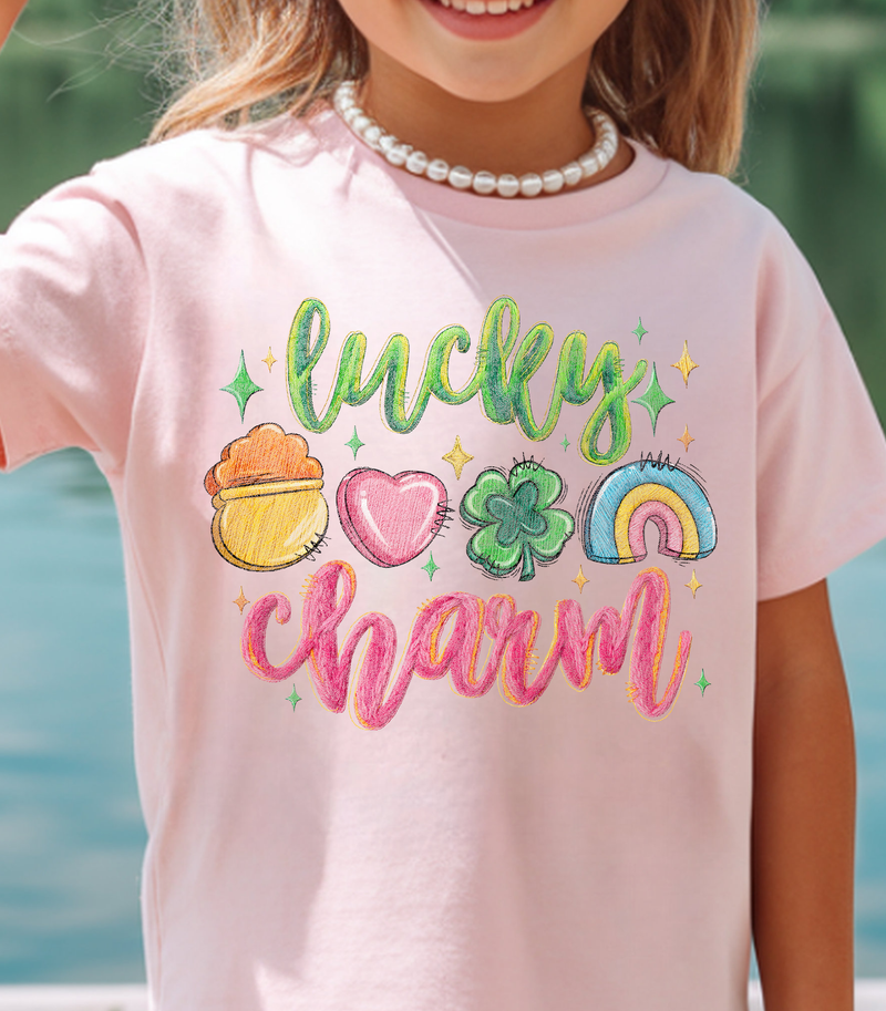 Faux Knit - Lucky Charm - DTF Transfer