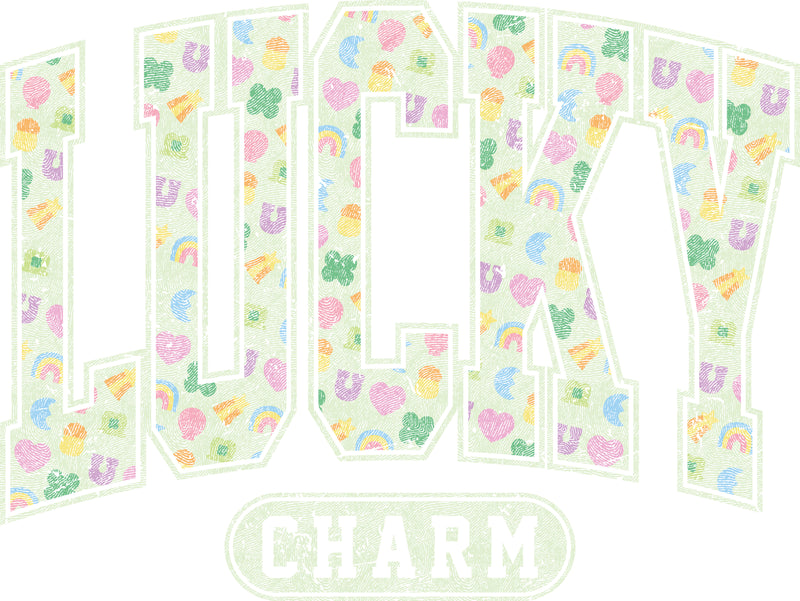 Distressed Lucky Charm - DTF Transfer