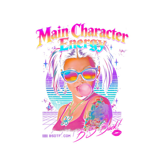 Main Character Energy - DTF Transfer