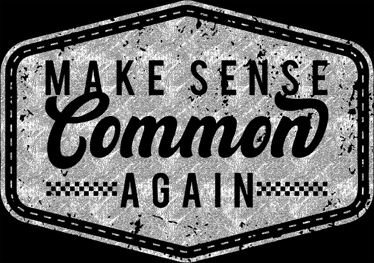 Make Sense Common Again- DTF Transfer – B'S DTF