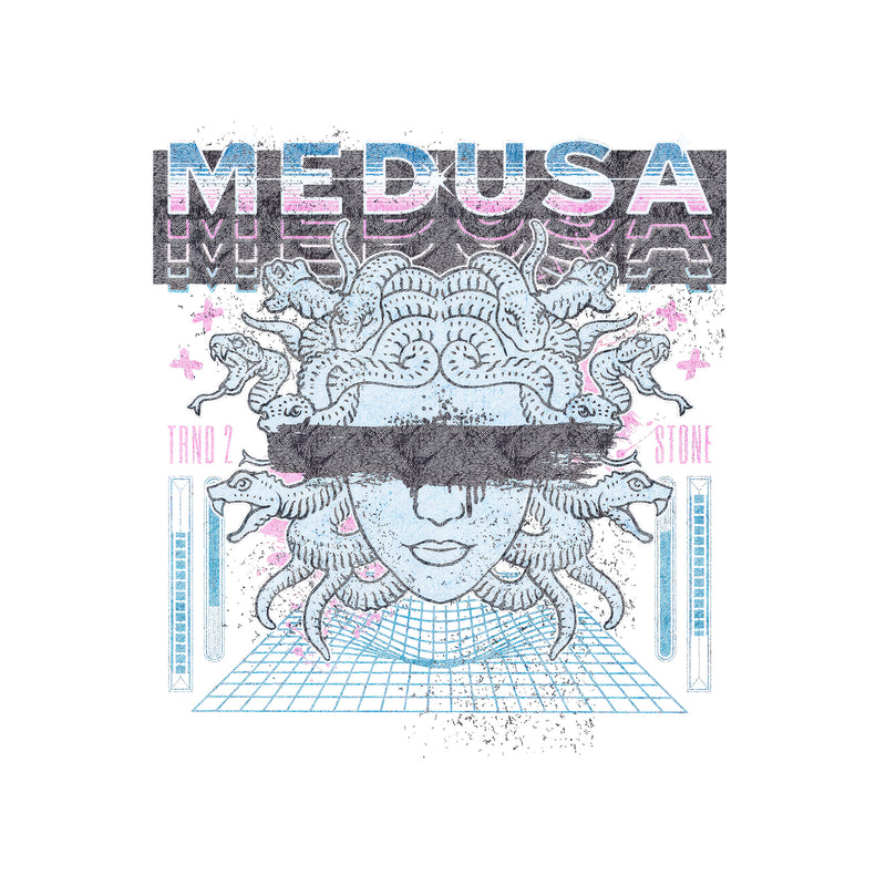 The Medusa Glitch - DTF Transfer