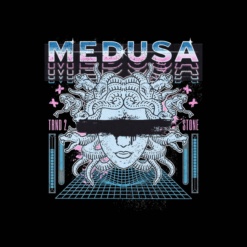The Medusa Glitch - DTF Transfer