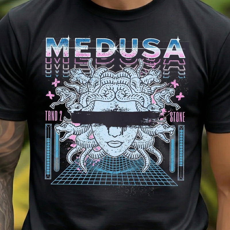 The Medusa Glitch - DTF Transfer