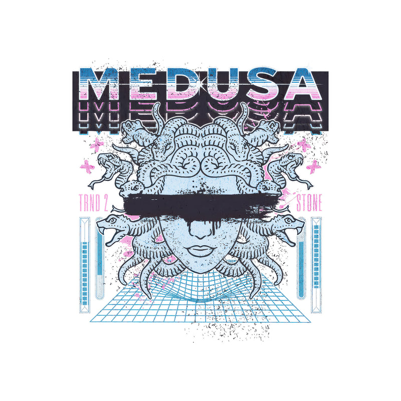 The Medusa Glitch - DTF Transfer