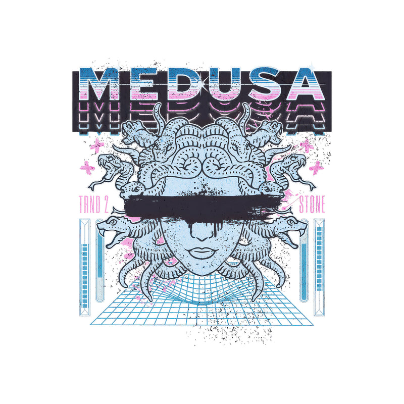 The Medusa Glitch - DTF Transfer