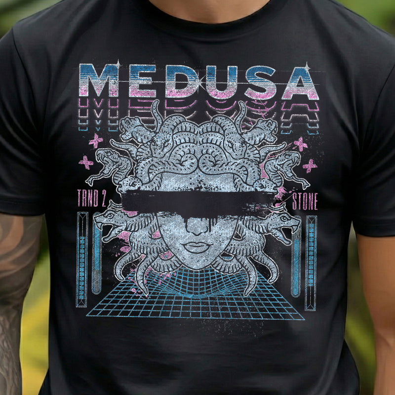 The Medusa Glitch - DTF Transfer