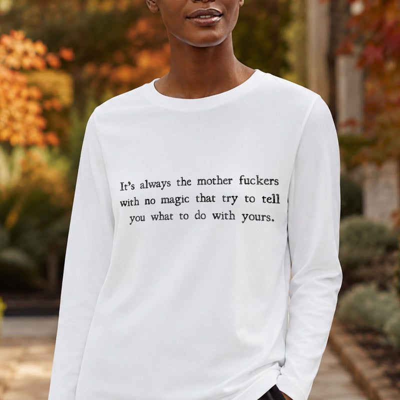 Mother Fuckers With No Magic: Sarcastic Witchy - DTF Transfer
