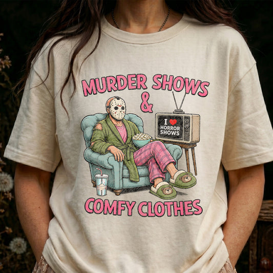 Jason - Murder Shows & Comfy Clothes - DTF Transfer