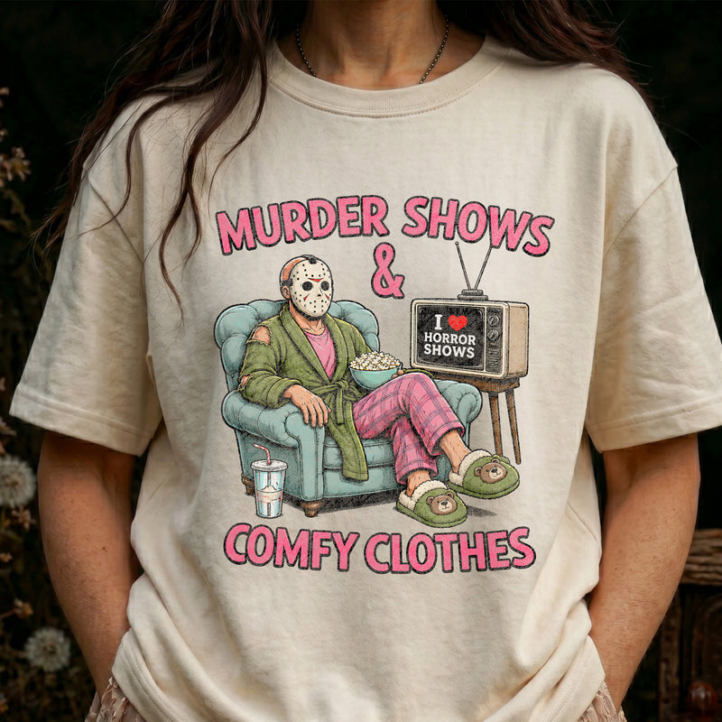 Jason - Murder Shows & Comfy Clothes - DTF Transfer