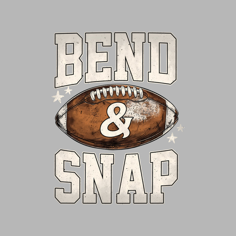 Bend & Snap Football - DTF Transfer