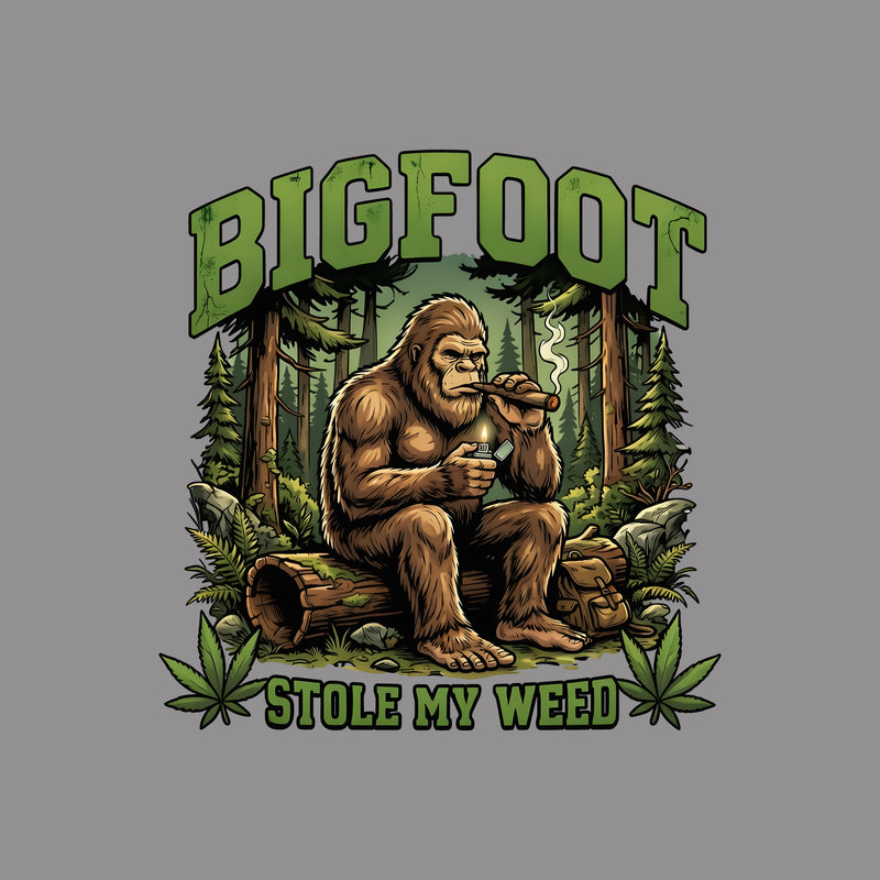 Bigfoot Stole My Weed - DTF Transfer