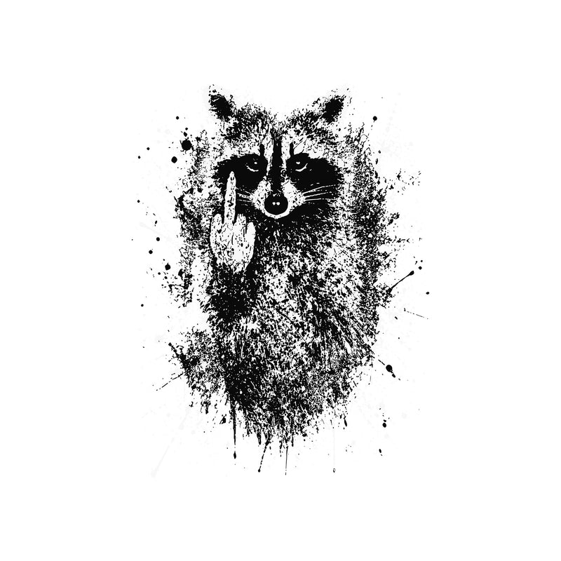 Trash King Sassy Raccoon - DTF Transfer