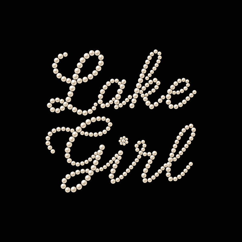Faux Pearl Lake Girl - DTF Transfer