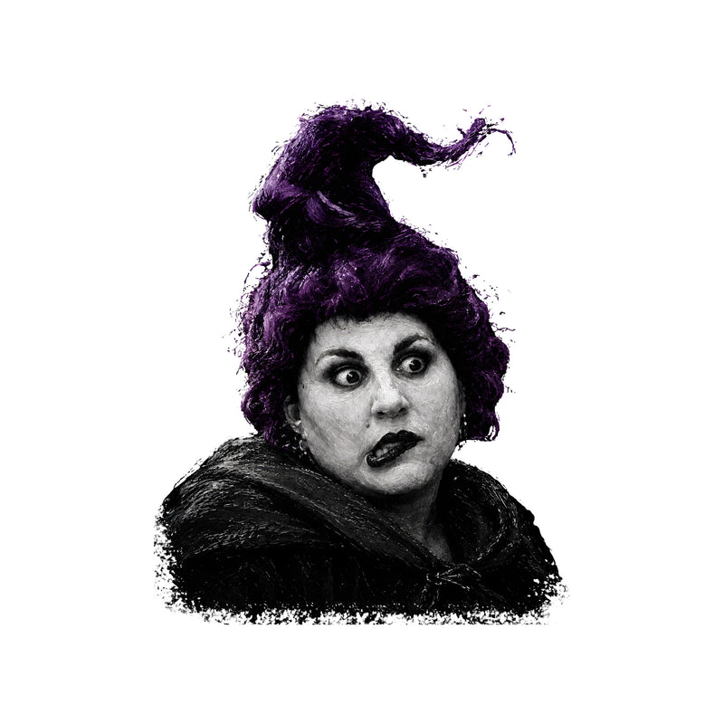 Faux Painted Mary Sanderson - DTF Transfer