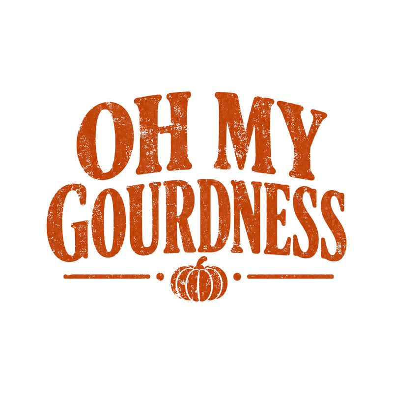 Oh My Gourdness Rustic - DTF Transfer
