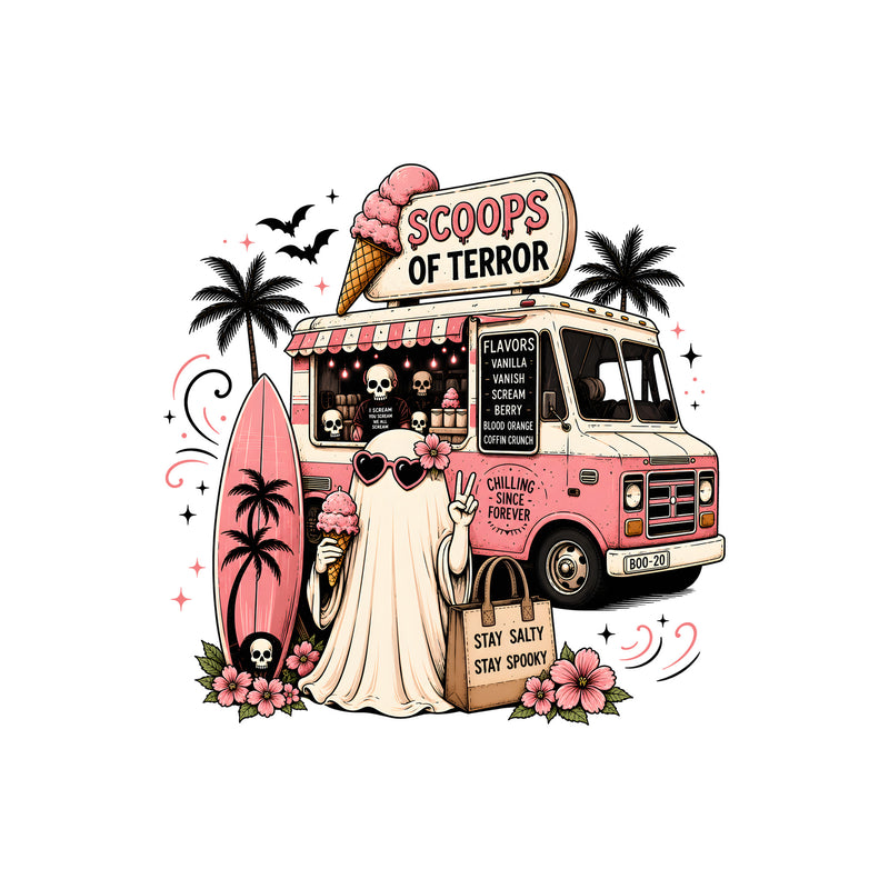 Scoops Of Terror - DTF Transfer