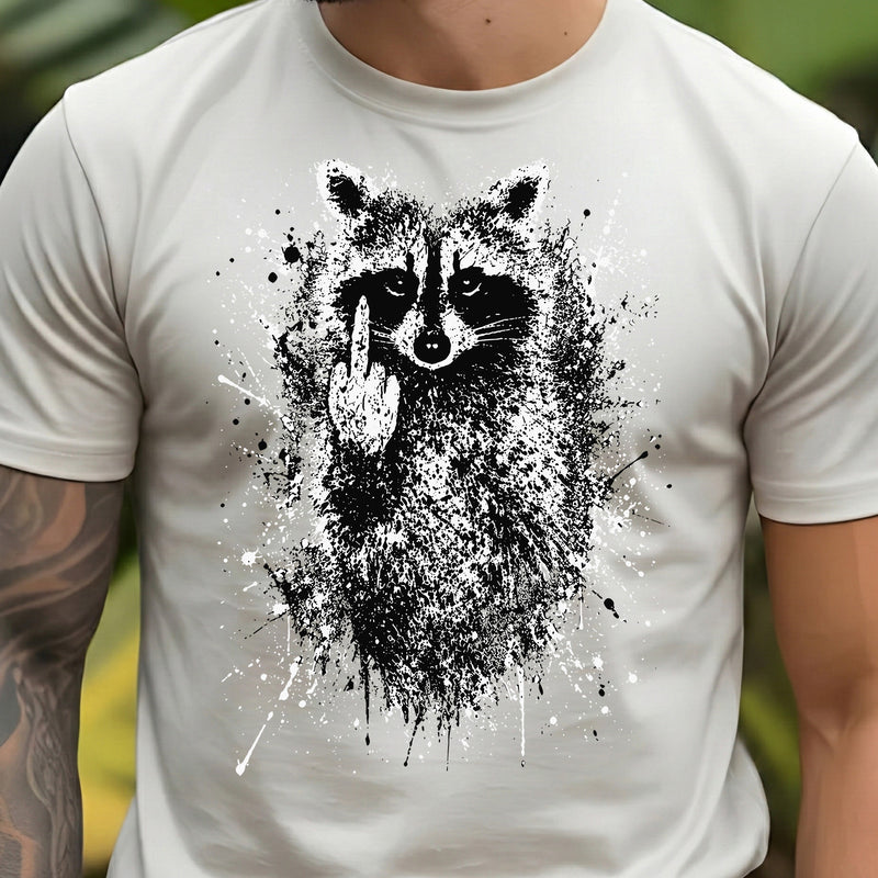 Trash King Sassy Raccoon - DTF Transfer