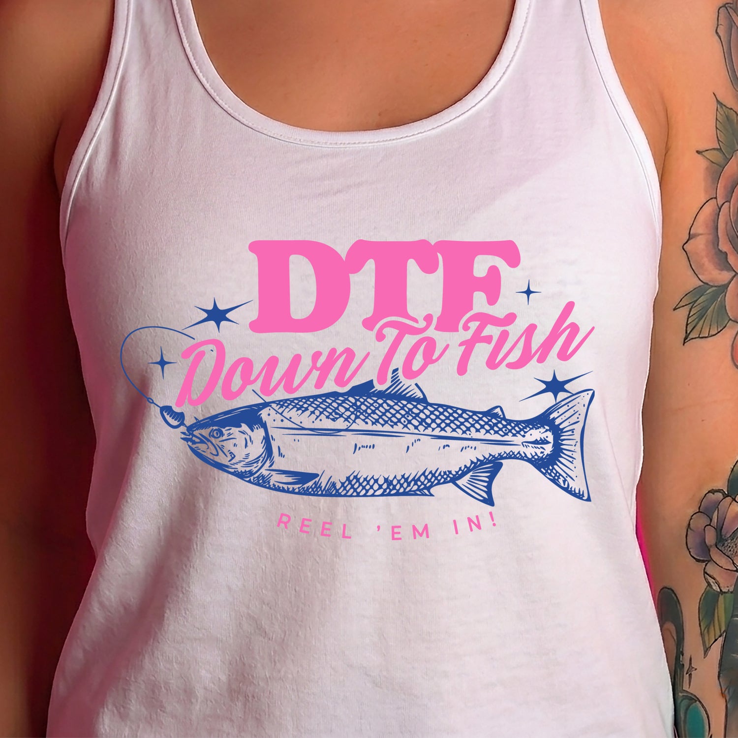 Down To Fish - DTF Transfer