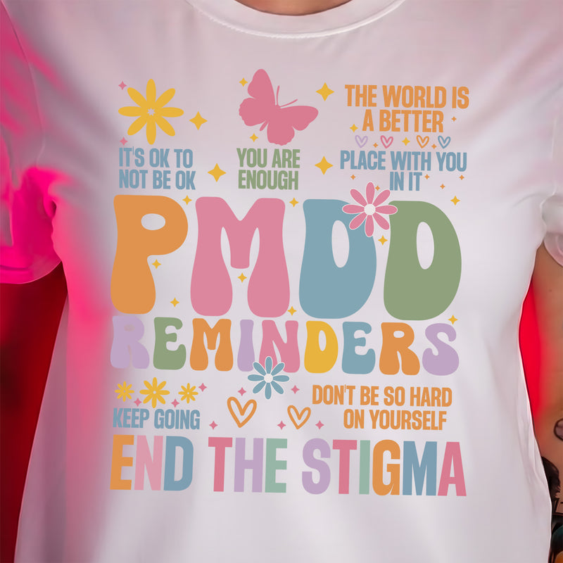 Gentle Reminders, PMDD Advocacy - DTF Transfer