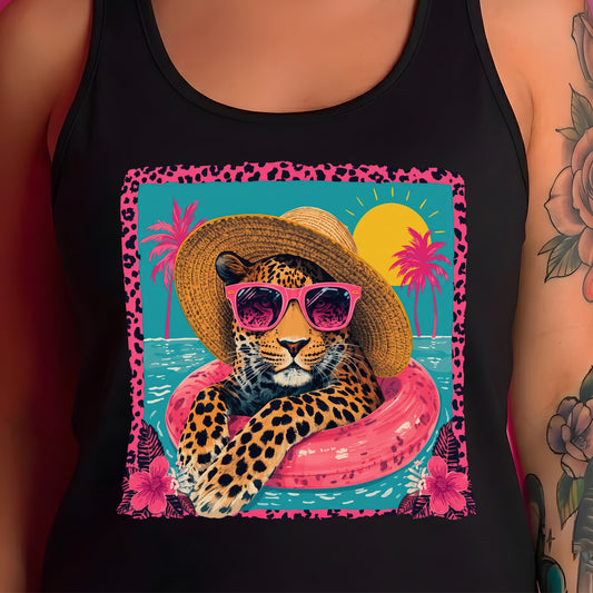 Sun-Kissed Jaguar - DTF Transfer