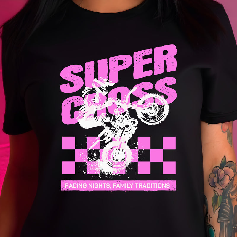 Super Cross, Racing Nights & Family Traditions - DTF Transfer