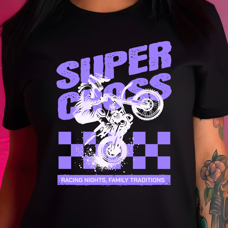 Super Cross, Racing Nights & Family Traditions - DTF Transfer