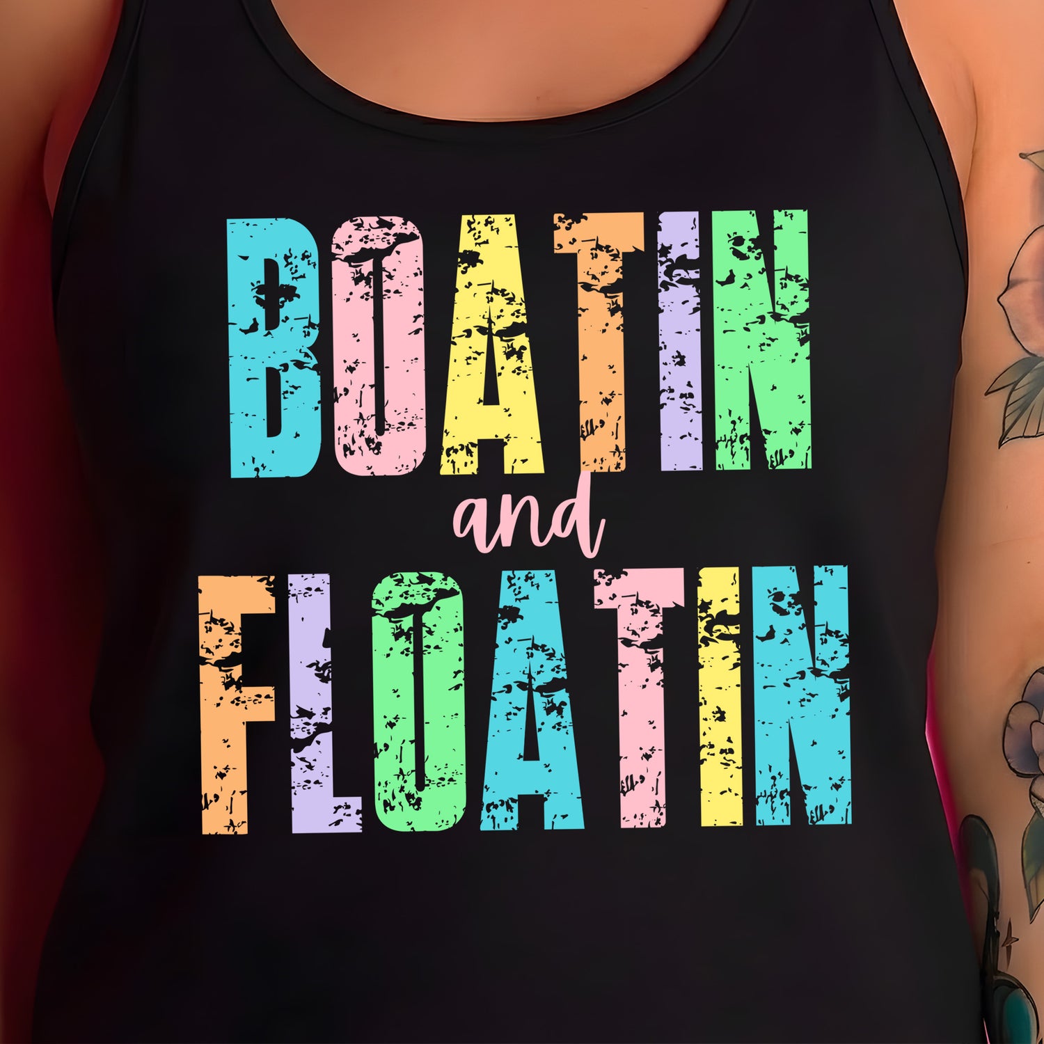 Boatin' & Floatin' - DTF Transfer