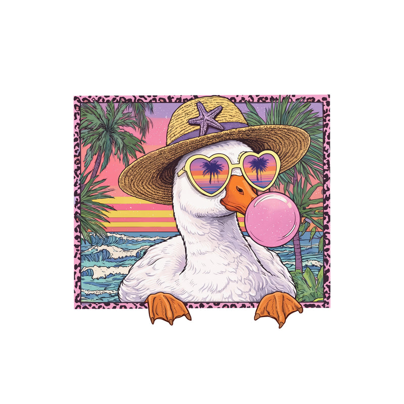 Tropical Duck - DTF Transfer