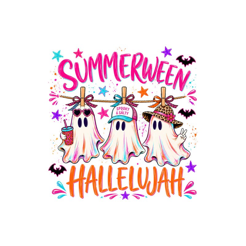 Summerween Hallelujah Spooky Beach - DTF Transfer