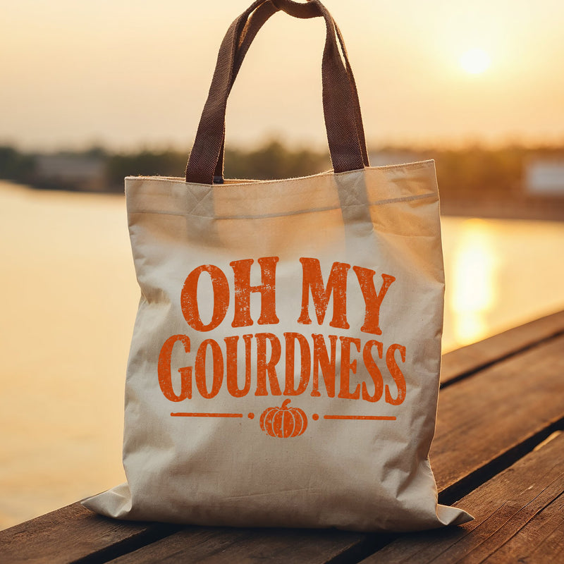Oh My Gourdness Rustic - DTF Transfer