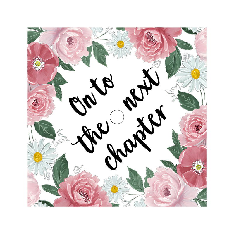 On To The Next Chapter - Cap Topper - DTF Transfer