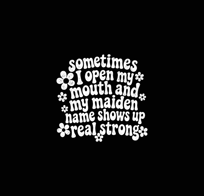 Sarcastic Attitude Typography DTF Transfer