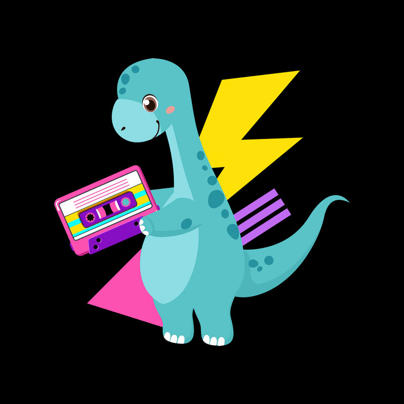 The Cassette Saur - DTF Transfer