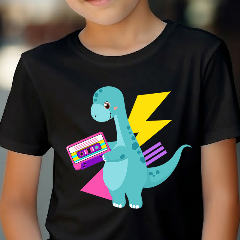 The Cassette Saur - DTF Transfer