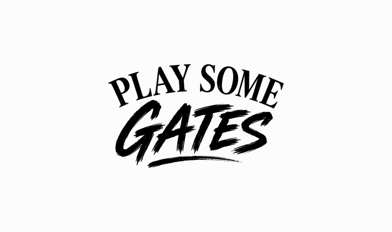 Play Some Gates Louisiana Hustle Typographic- DTF Transfer