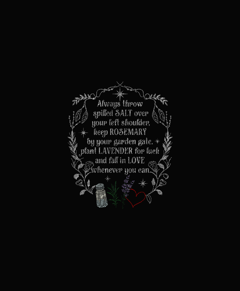 Practical Magic Spell DTF Transfer