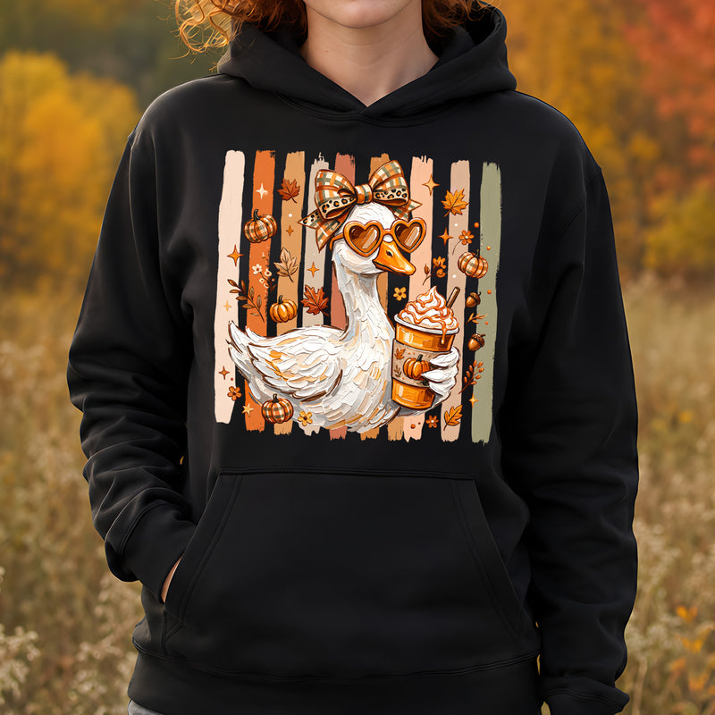 Preppy Fall Goose - DTF Transfer